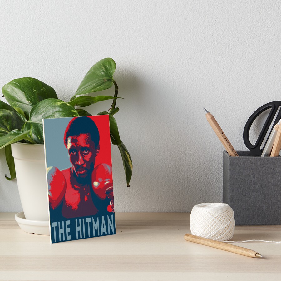 &ldquo;Thomas Hearns The Hitman&rdquo; Art Board Print by LucaShinSekai | Redbubble