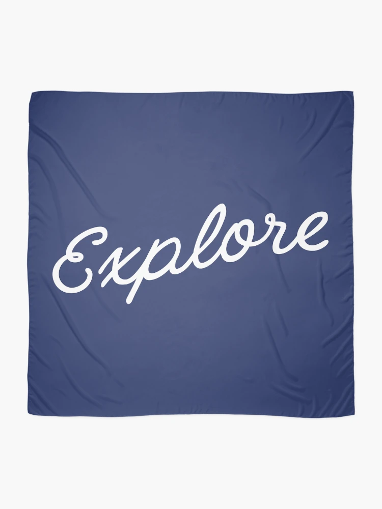Thumbnail 2 of 3, Scarf, Explore Script designed and sold by npdstudio.