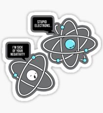 Negative Atom Sticker
