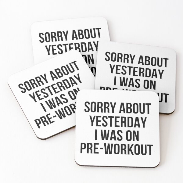 Item preview, I was on pre-workout designed and sold by jackknite.