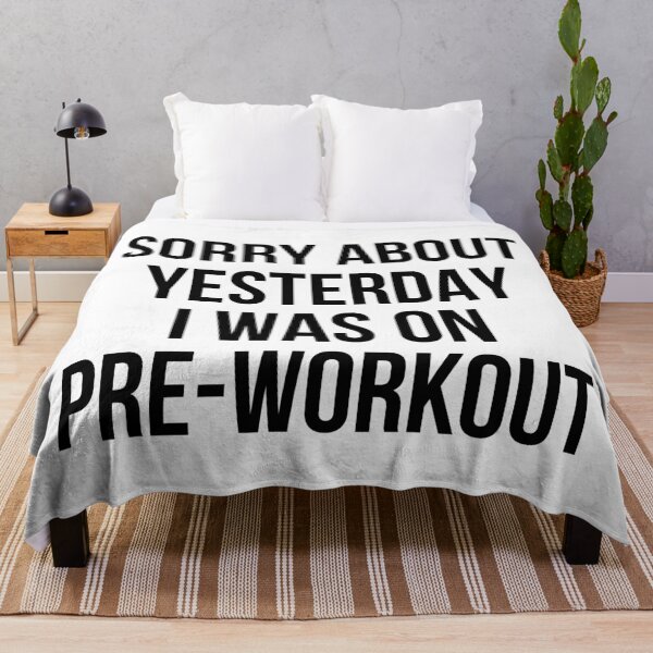 Item preview, I was on pre-workout designed and sold by jackknite.