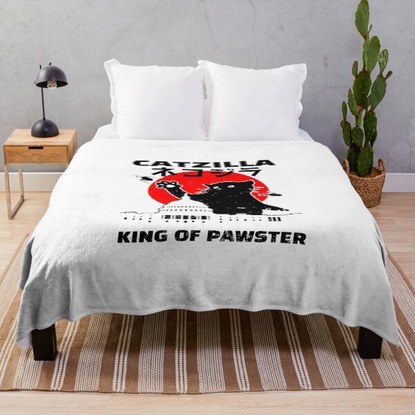 Item preview, CATZILLA KING OF PAWSTER designed and sold by romboshirt.