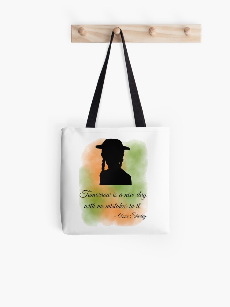 a new day tote bag