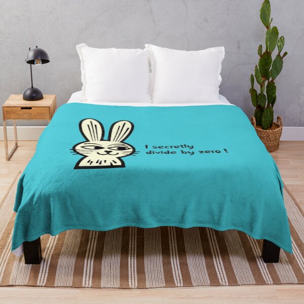Item preview, My name is rabbit, I divide by zero! designed and sold by tos42.