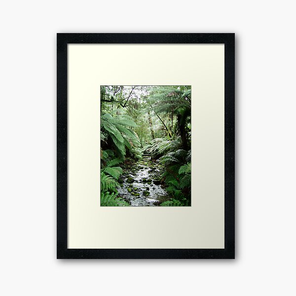 Item preview, Rain forrest Creek at dawn designed and sold by Geraldine Holly.