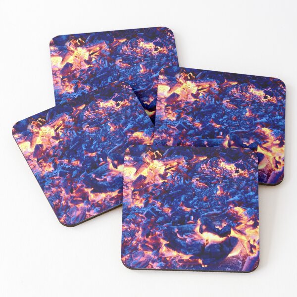 Item preview, Fire Embers In Orange And Blue designed and sold by SpieklyArt.
