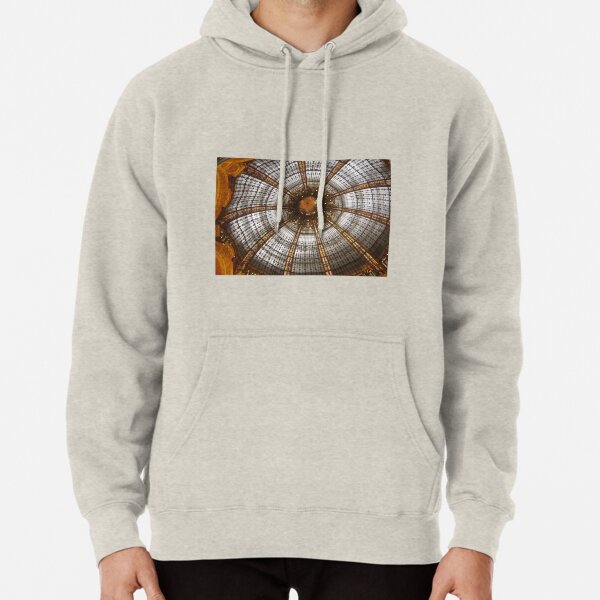 At the LA FAYETTE mall, Paris city Pullover Hoodie