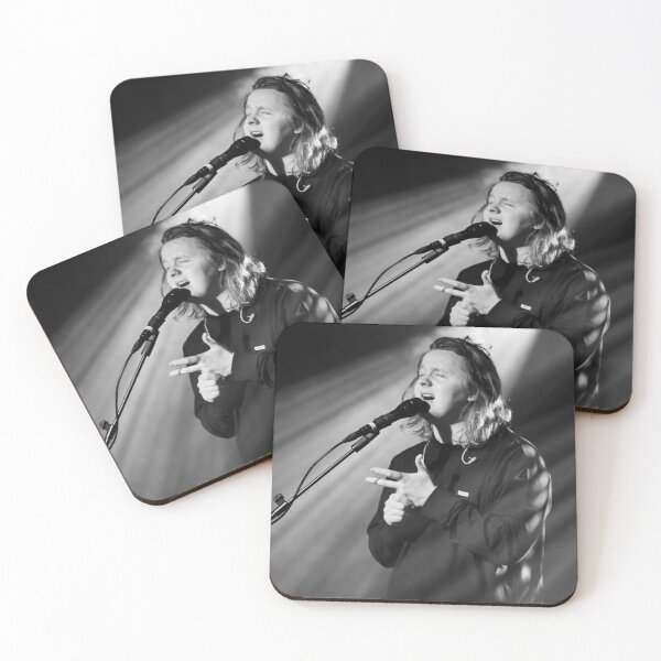 Item preview, Lewis Capaldi Black and White Performance Photo designed and sold by backresource.
