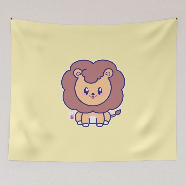 Item preview, Kawaii Lion designed and sold by ShopAshii.