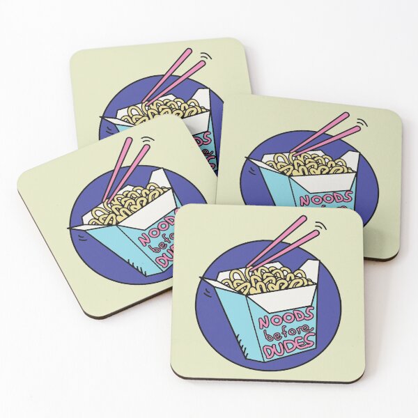 Item preview, Noods Before Dudes designed and sold by NeonSpaceJunk.