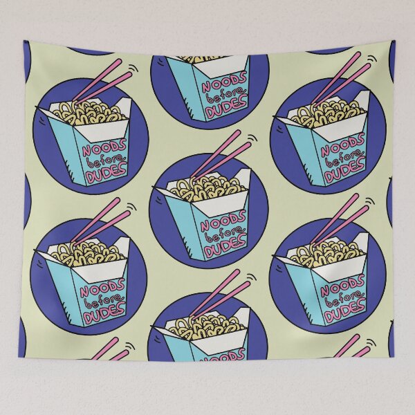 Item preview, Noods Before Dudes designed and sold by NeonSpaceJunk.