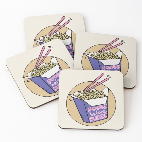 Item preview, Noods Before Dudes designed and sold by NeonSpaceJunk.