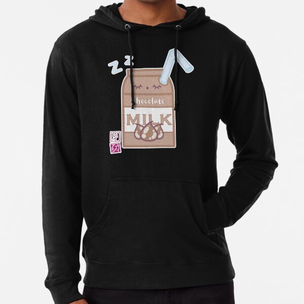 Kawaii Chocolate Milk Lightweight Hoodie