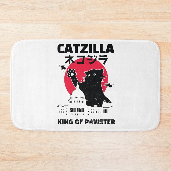Item preview, Catzilla King of Pawster designed and sold by HiFiTees.