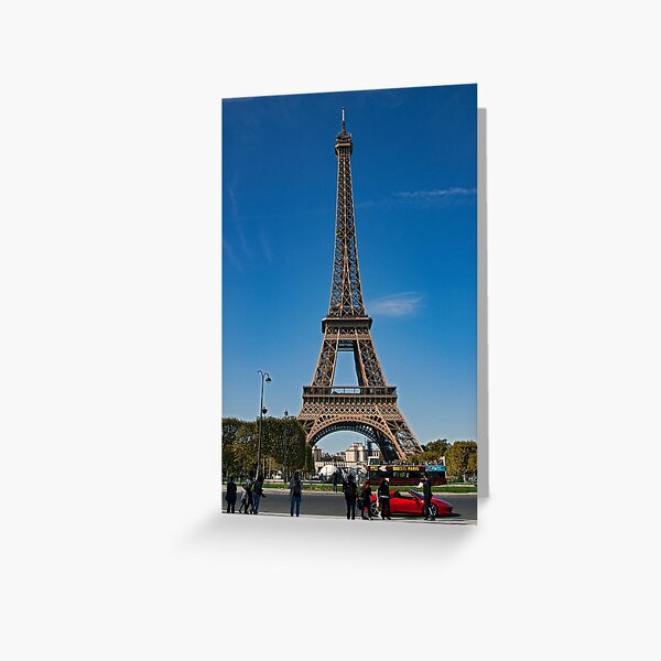 Illuminated Champs-elysées In Paris Greeting Card by Dutchy
