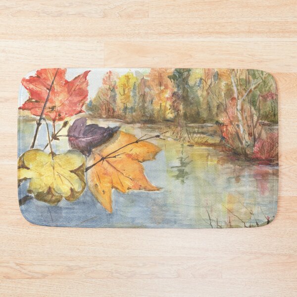 Item preview, "Autumn on the Connecticut River" designed and sold by thedocandcat.