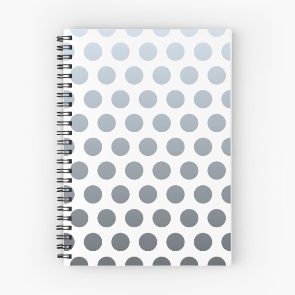 Item preview, CoolGrey Ombre Polka Dots designed and sold by ImageNugget.