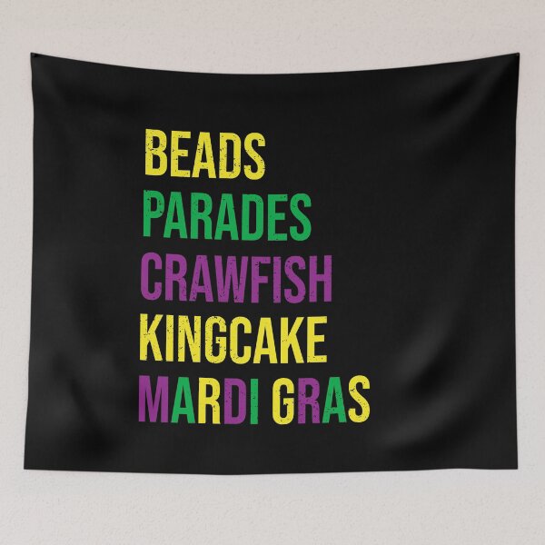 Item preview, Beads Parades Crawfish Kingcake Mardi Gras designed and sold by eulonix.