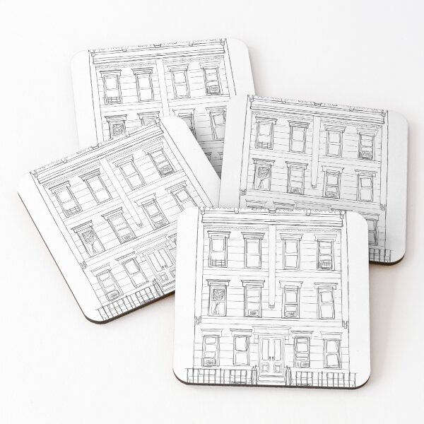 Item preview, Brooklyn Brownstone - Transparent designed and sold by Hether McCuistion.