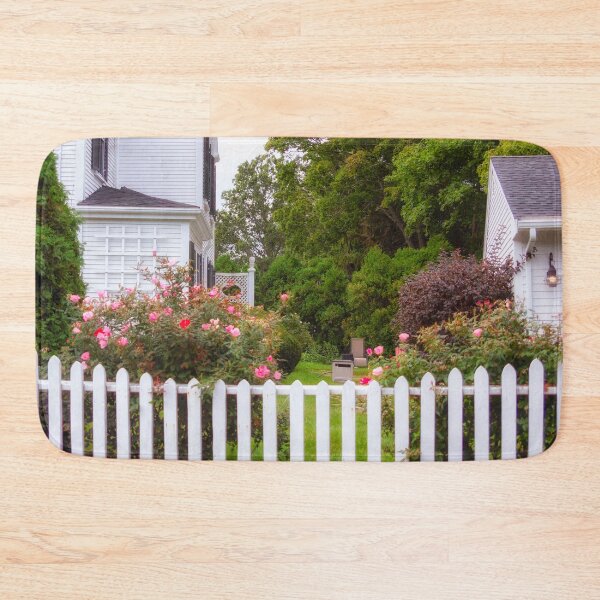 Item preview, Garden and White Picket Fence, New England Style, Maine designed and sold by Yannik Hay.