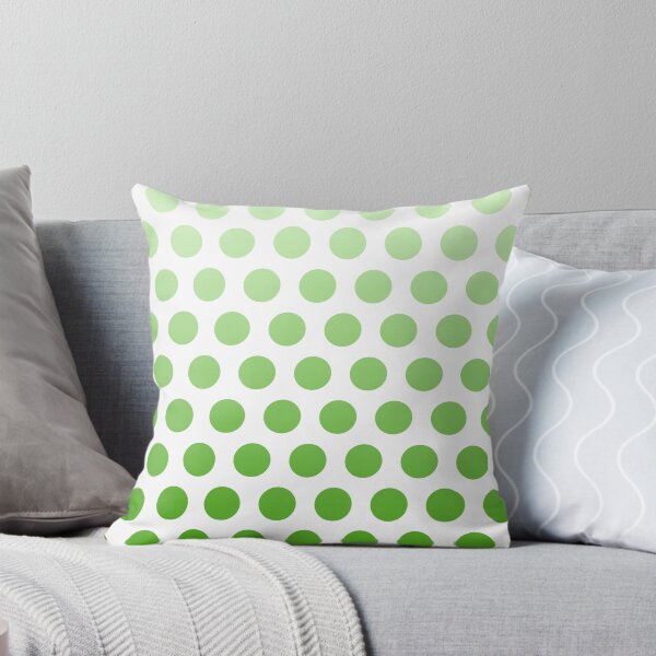 Item preview, GrassGreen Ombre Polka Dots designed and sold by ImageNugget.