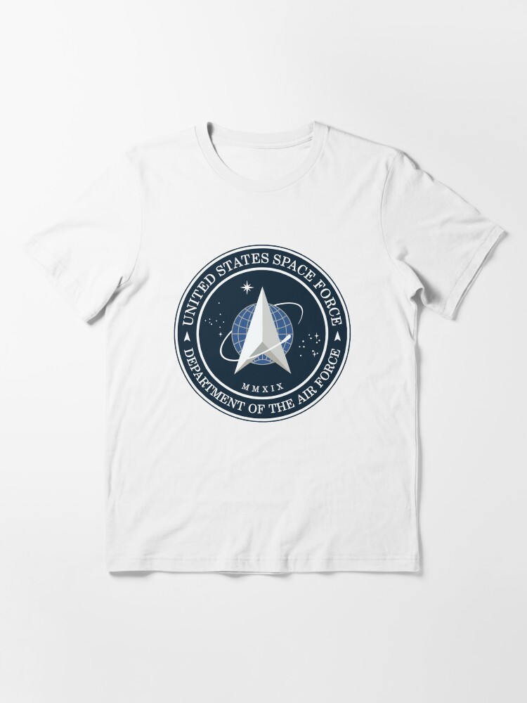 Alternate view of Model 77 - Space Force Essential T-Shirt