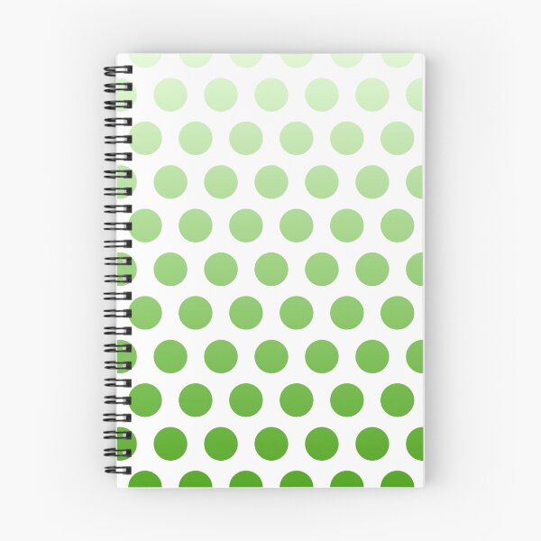 Item preview, GrassGreen Ombre Polka Dots designed and sold by ImageNugget.