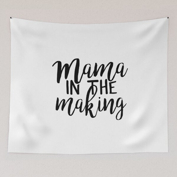 Item preview, Mama in the Making Maternity T-Shirt Tee Black  designed and sold by ArtikIceTees.