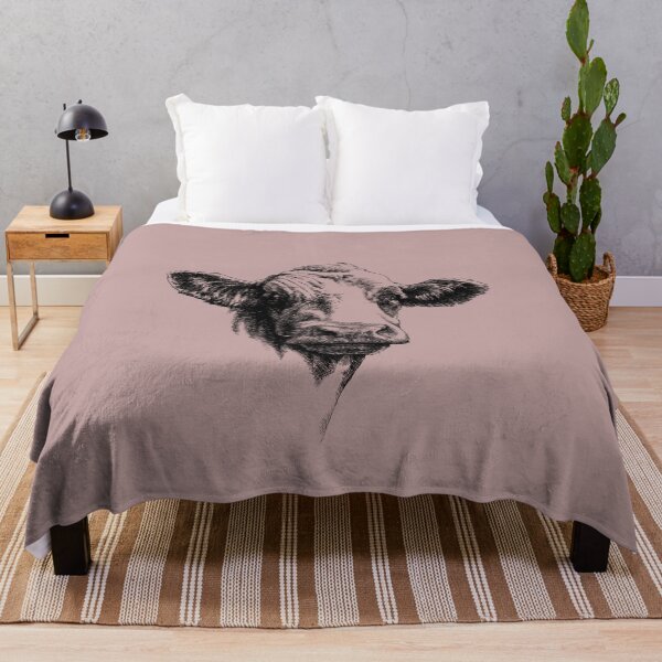 Item preview, Cow Animal Portrait (light background) designed and sold by MMMSdesigns.