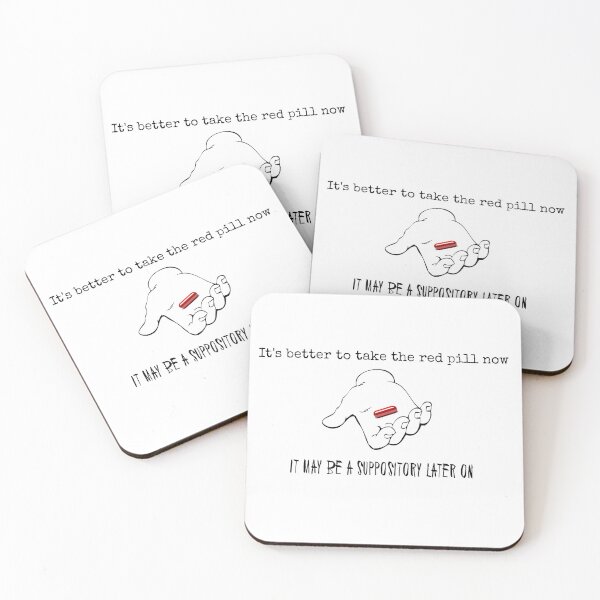 Item preview, take the Red Pill designed and sold by unfuckersunite.
