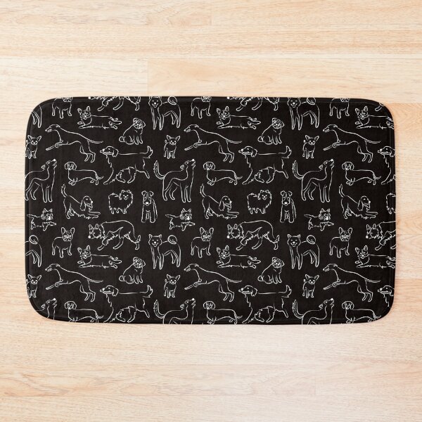 Item preview, Dogs Fun Black designed and sold by AnaAnaDesign.