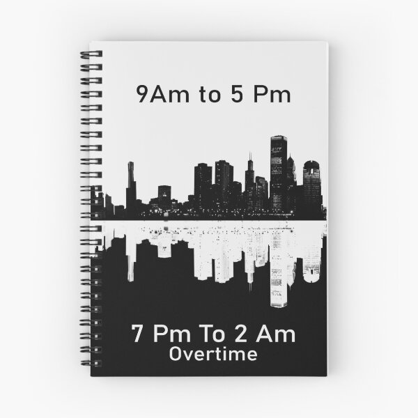 Item preview, 7 pm to 2 Am Overtime City skylines  designed and sold by Swapnil ..