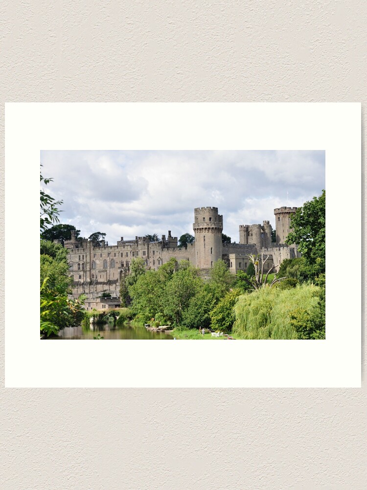 Alternate view of Warwick Castle Art Print