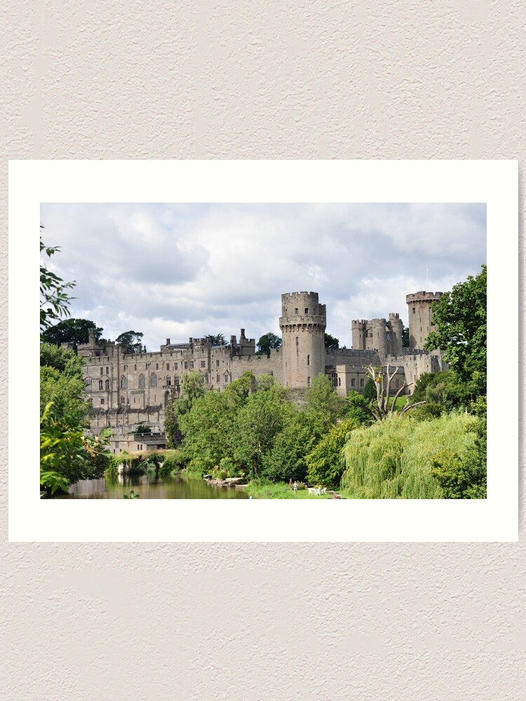 Alternate view of Warwick Castle Art Print