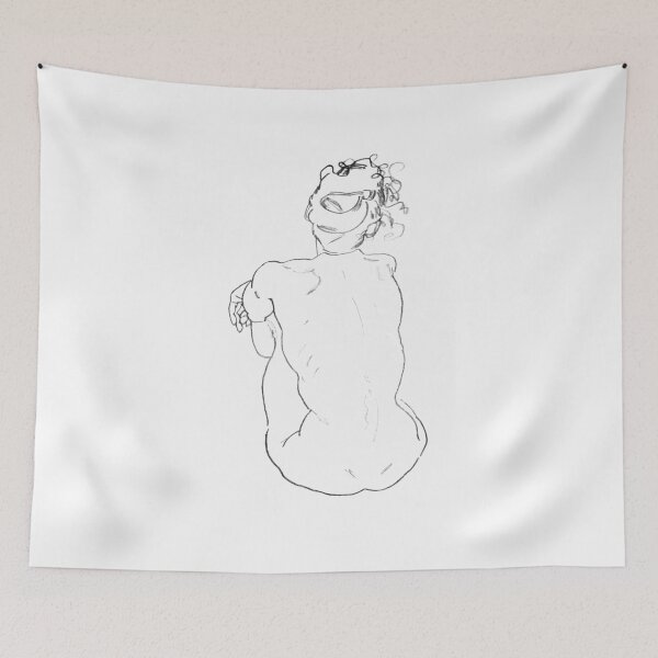 Item preview, Female nude, 1918 designed and sold by yxela.