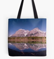 Wedge Pond to Mount Kidd Tote Bag