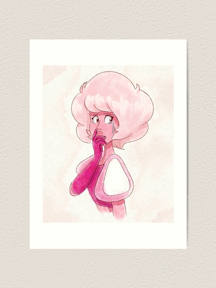 Pink Diamond Art Print