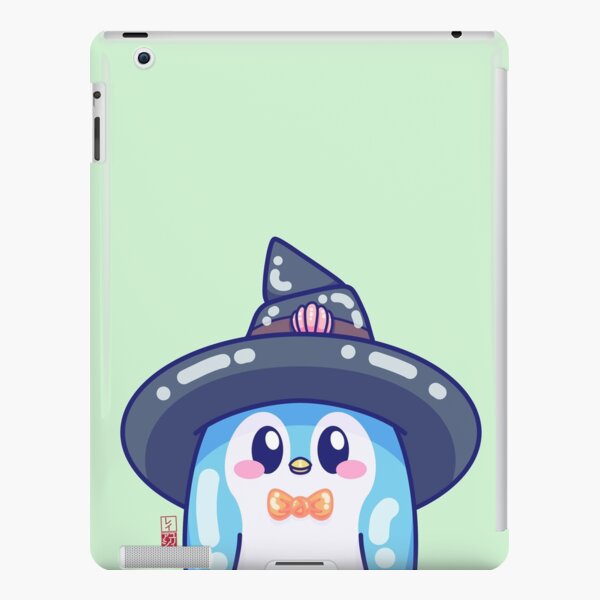 Kawaii Blue Mage Penguin iPad Snap Case