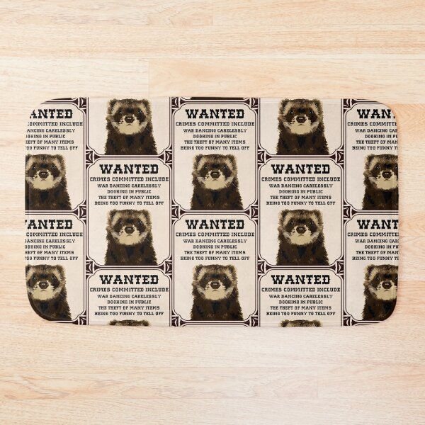 Item preview, Wanted Ferret Gift designed and sold by markstones.
