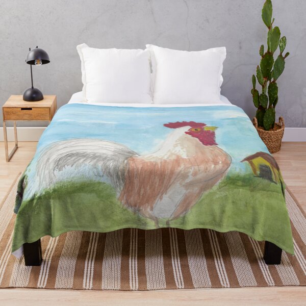 Item preview, Folk Art Rooster designed and sold by cahabacrew.