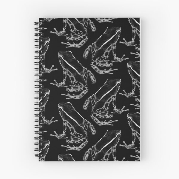 Item preview, dyeing poison dart frog (black and white version) designed and sold by MMMSdesigns.