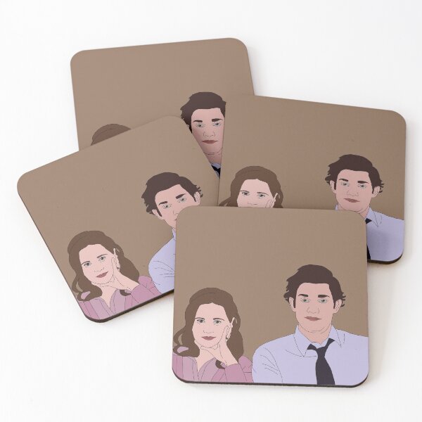 Item preview, jim and pam office confessional outline designed and sold by calamity02.