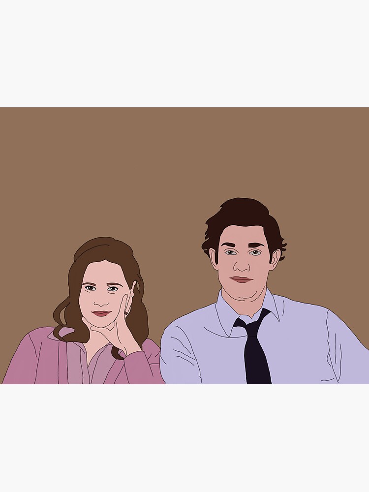 The Office Pam Flat Magnet