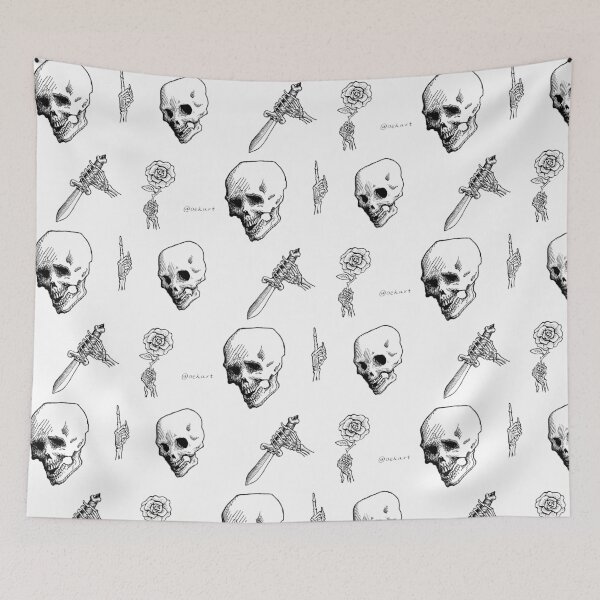 Item preview, Skulls and Bony Hands designed and sold by oekart.