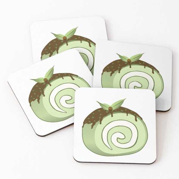 Item preview, Matcha Cake Roll designed and sold by SaraPrints.