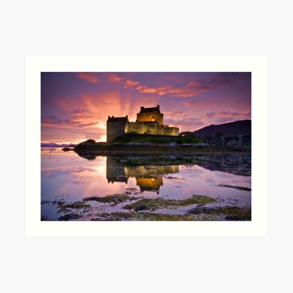 Scotland: Eilean Donan Castle Art Print