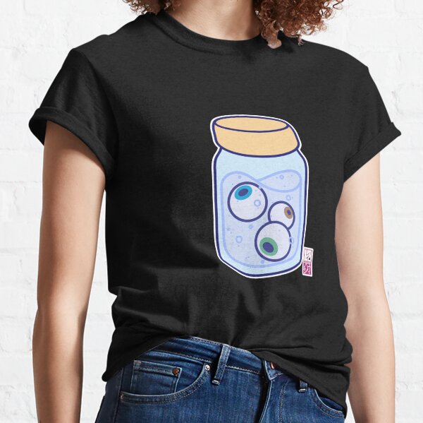 Kawaii Jar of Eyeballs Classic T-Shirt