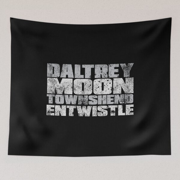 Item preview, The Who inspired - Daltrey, Moon, Townshend, Entwistle designed and sold by pricktees.