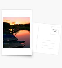 Shiplake sunset Postcards