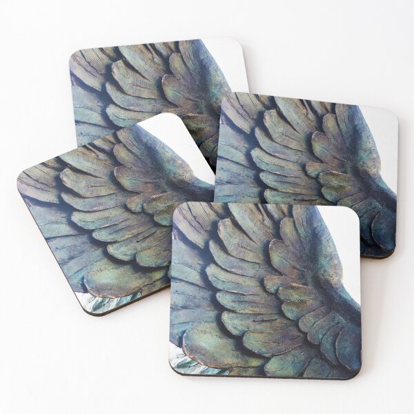 Item preview, Winged victory statue close up detail of her wing Marrickville. designed and sold by DavidMay.